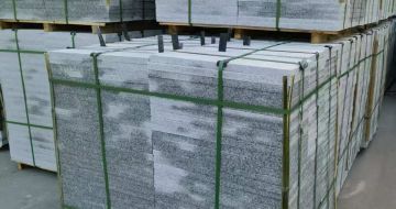 汕尾 芝麻白地铺石材