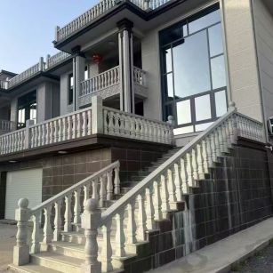 汕尾 芝麻白别墅阳台栏杆，楼梯栏杆