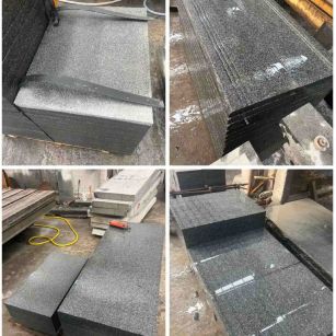 汕尾 芝麻黑地铺石材
