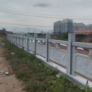 汕尾 石材河道栏杆