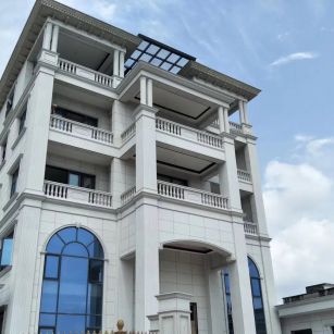 汕尾芝麻白别墅干挂效果展示