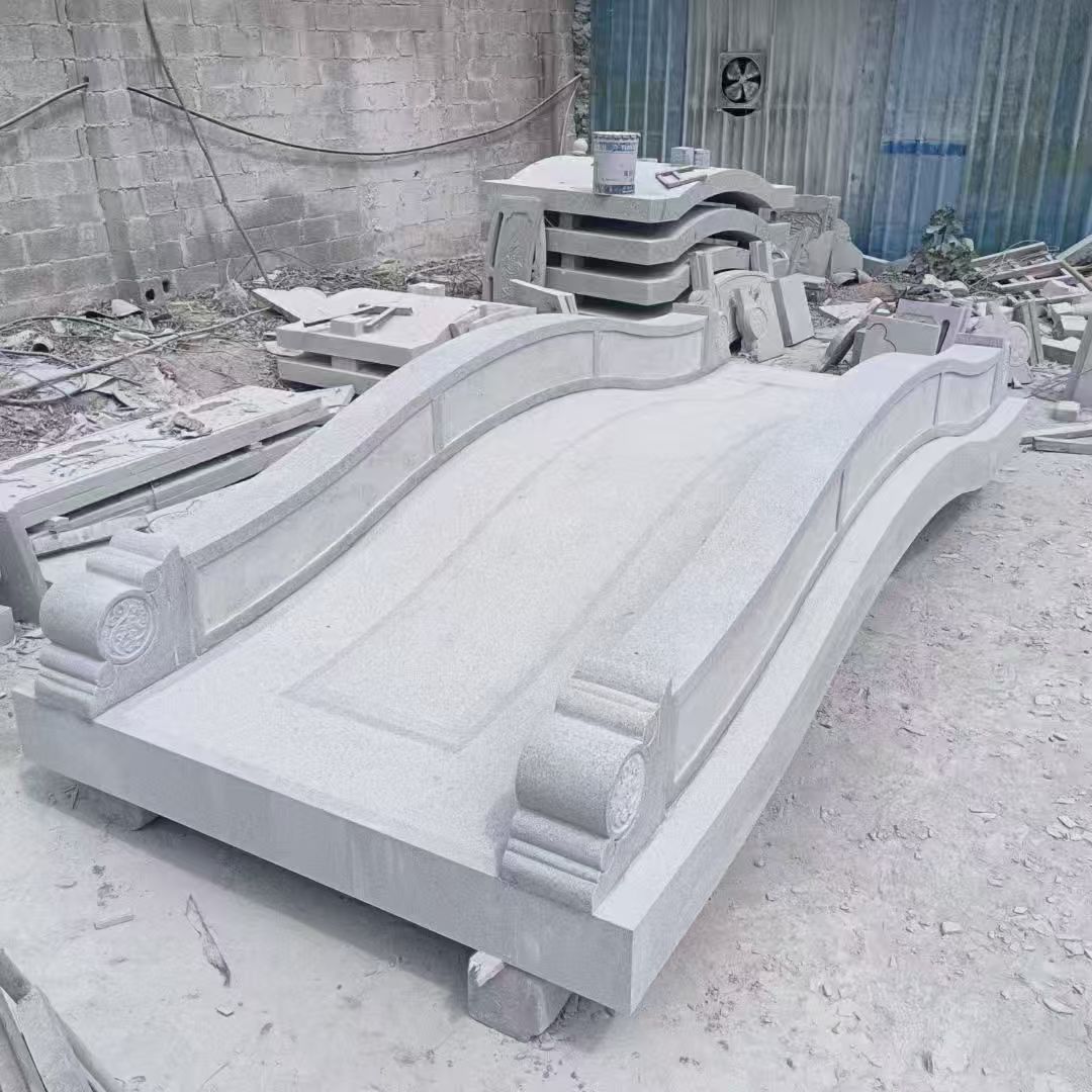 汕尾 芝麻灰花岗岩园林景观 小石桥