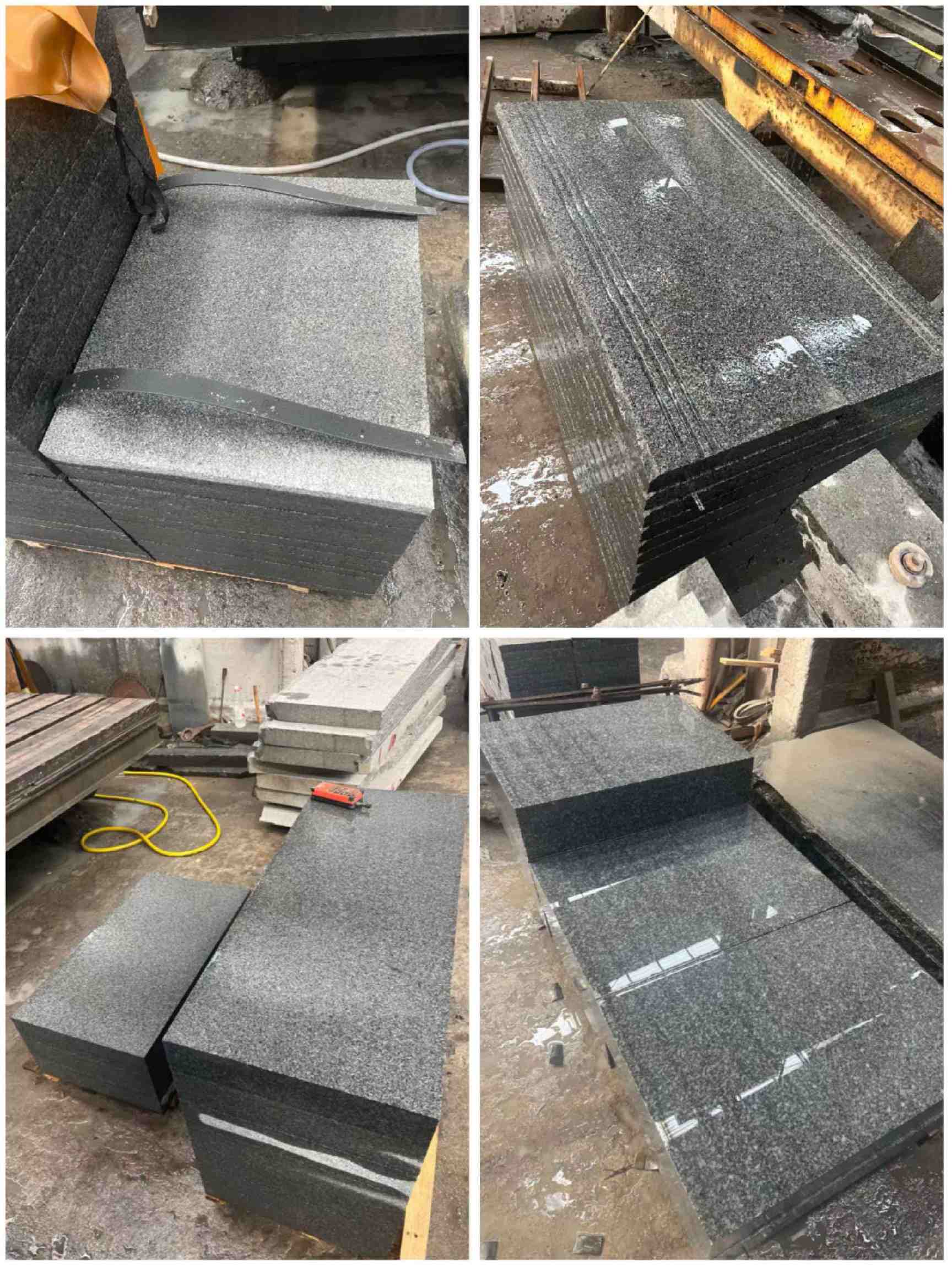 汕尾 芝麻黑地铺石材