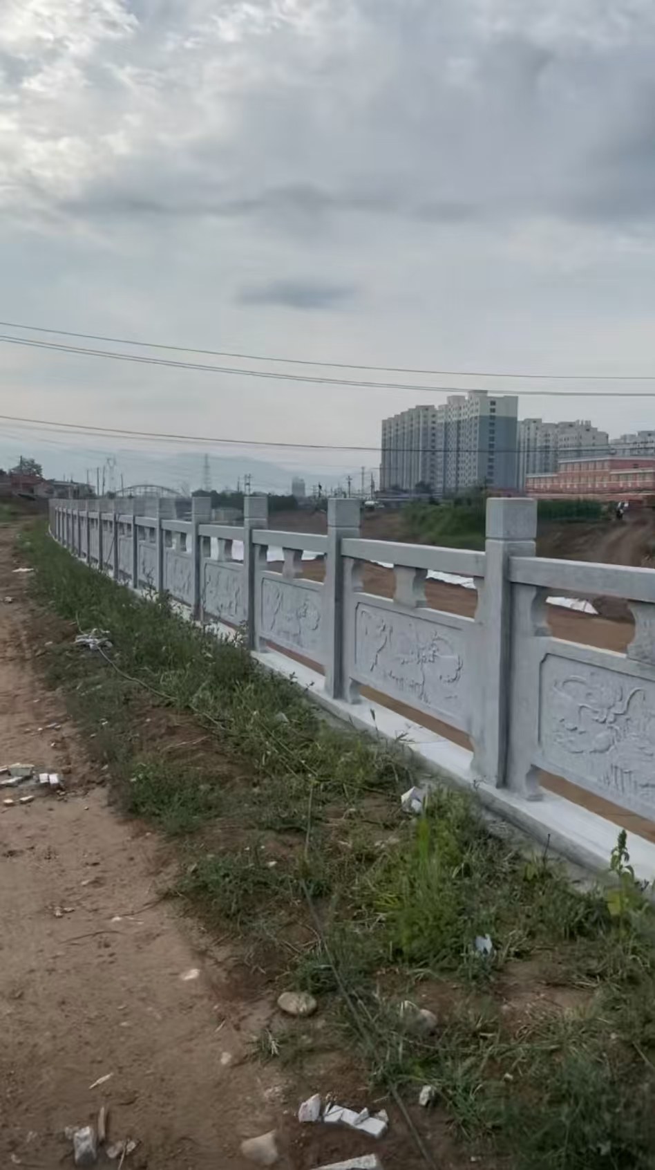 汕尾 石材河道栏杆