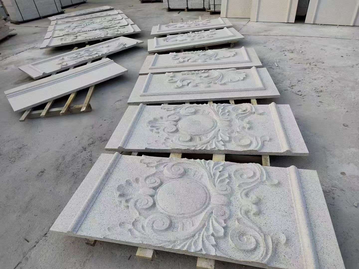 汕尾 芝麻白干挂雕花板