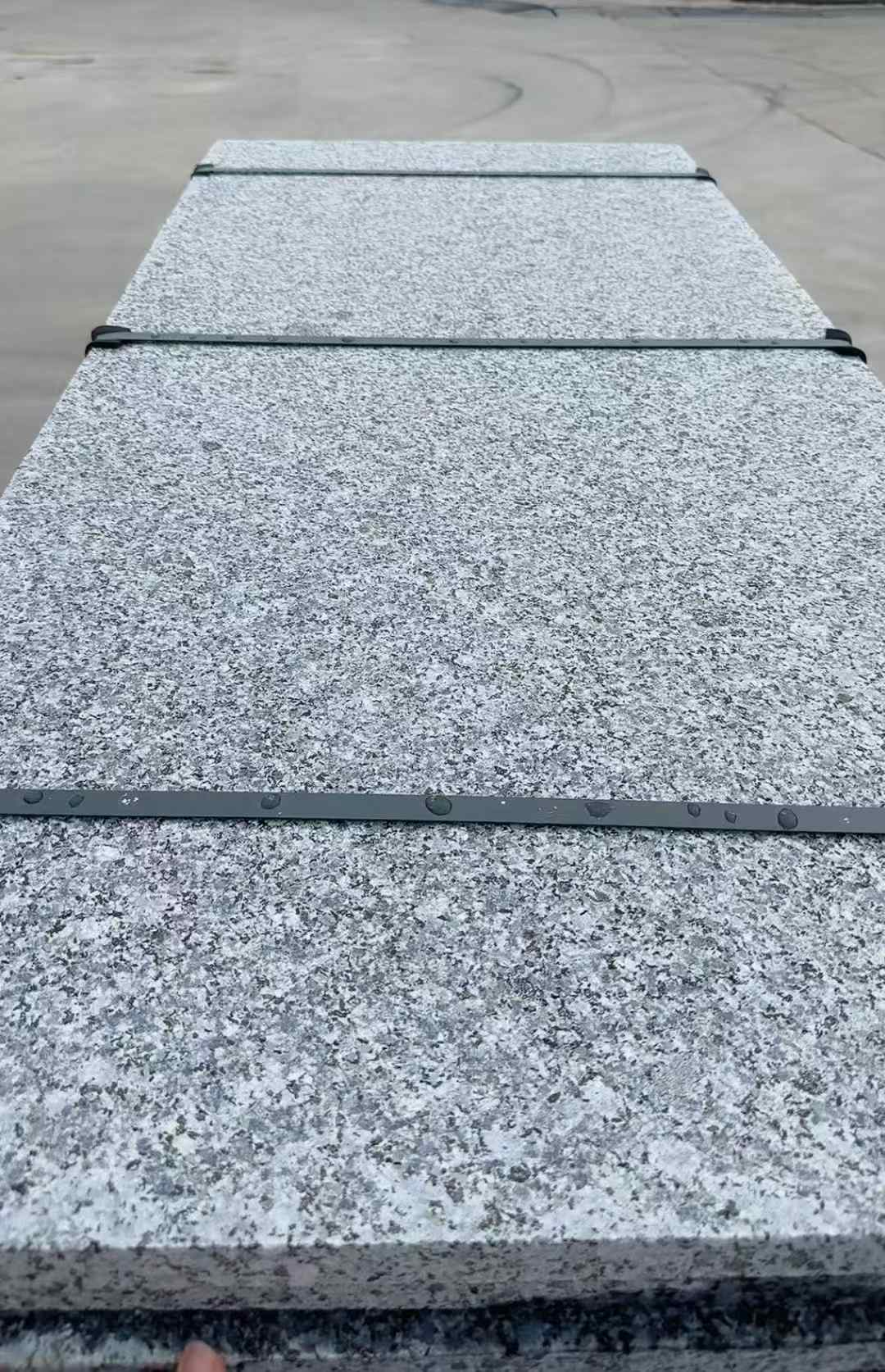 汕尾 芝麻黑火烧面毛板，条板，半成品