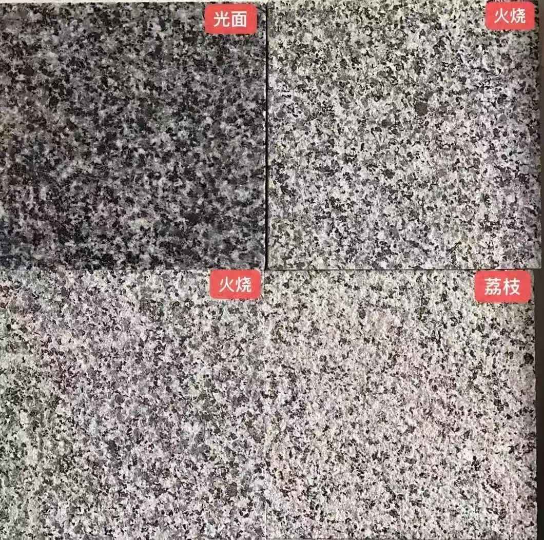 汕尾 芝麻黑光面，芝麻黑火烧面，芝麻黑荔枝面